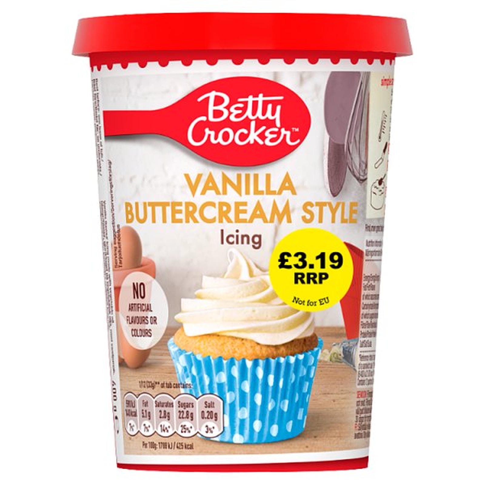 BC Vanilla B/Crm Icing PM319