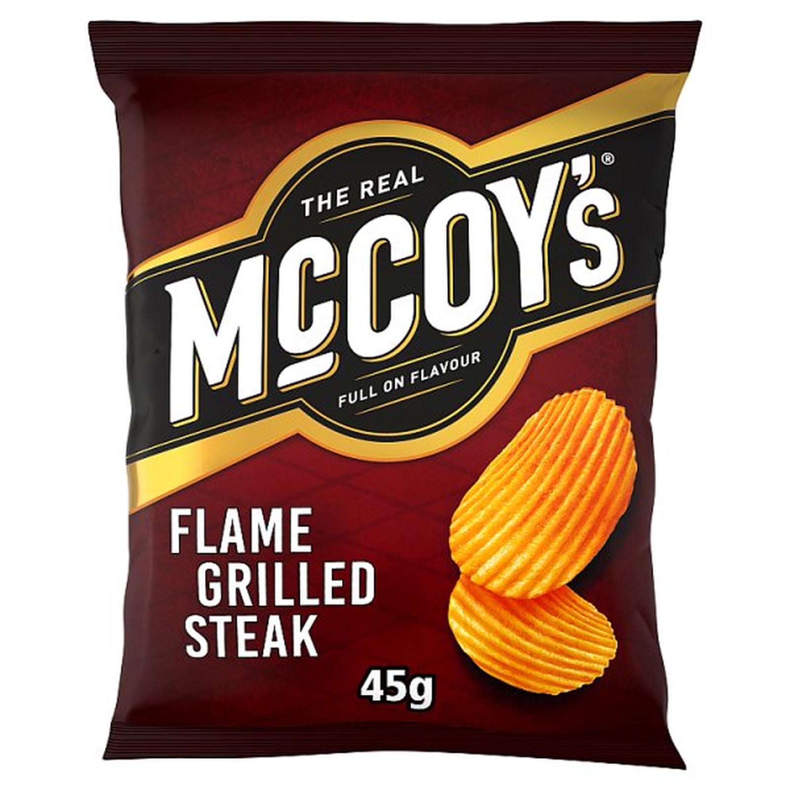 McCoy's Flame Grilled Steak Grab Bag Crisps 45g