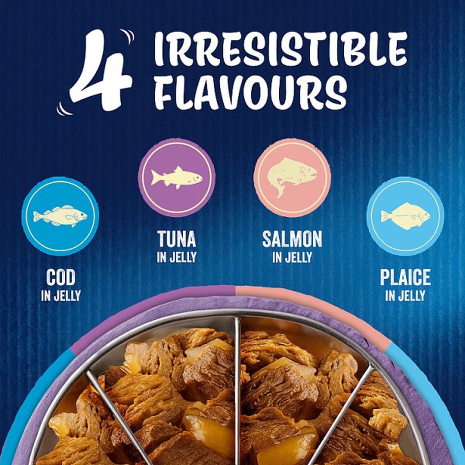 FELIX As Good As it Looks Ocean Feasts Wet Cat Food 12x85g PMP