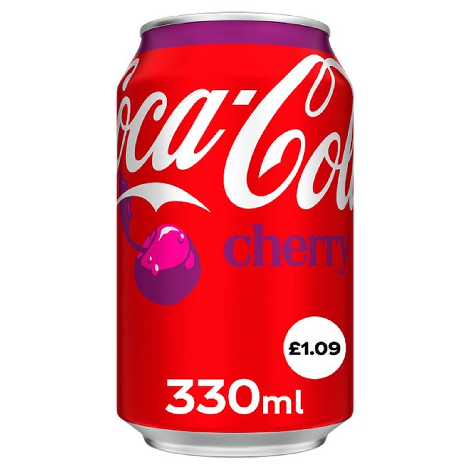 Coca-Cola Cherry 24 x 330ml PM £1.09
