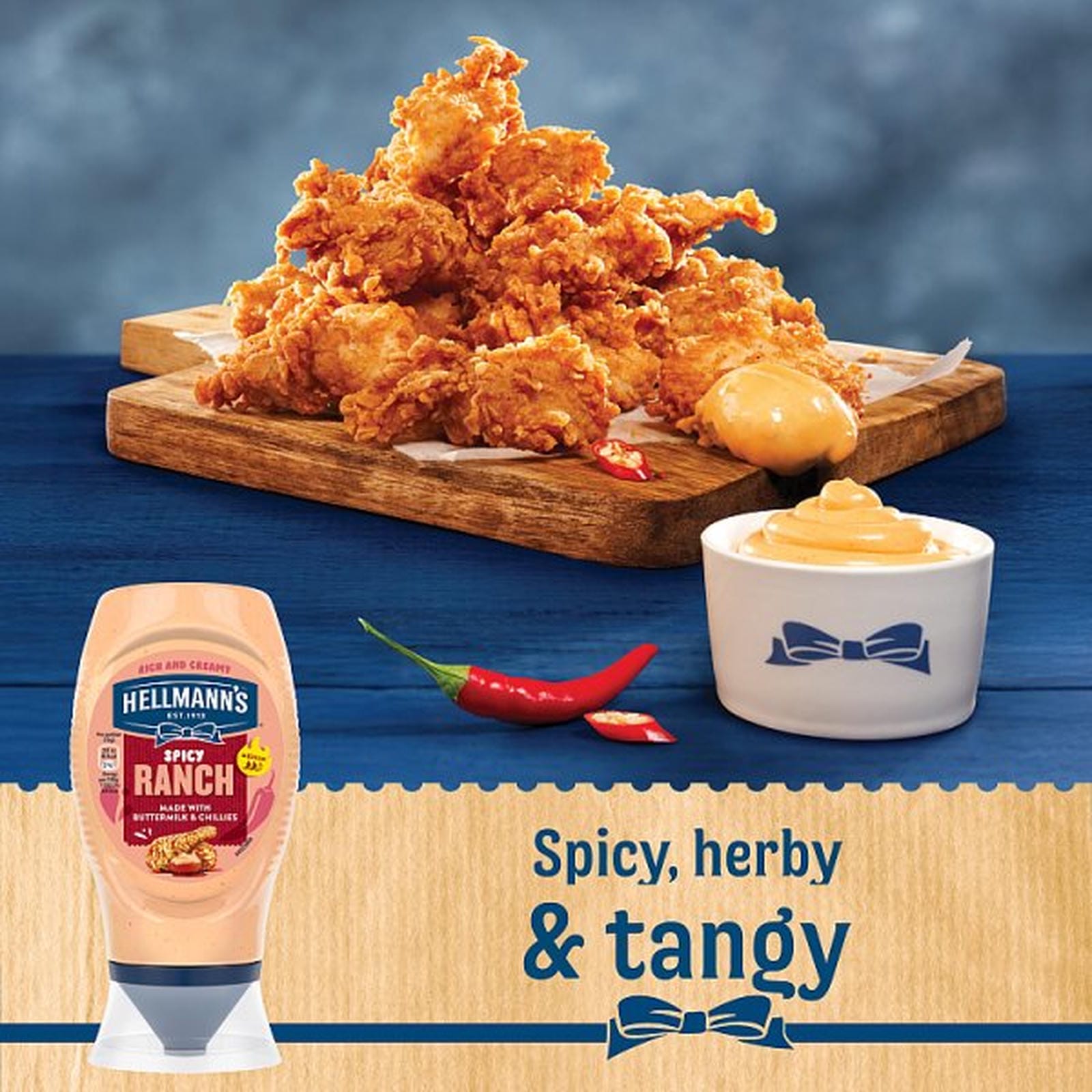 Hellmann's Sauce Spicy Ranch 245 g