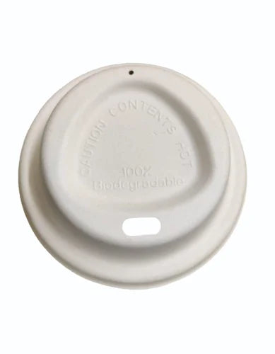 80mm Eco Bagasse Lid – 10 x 100s