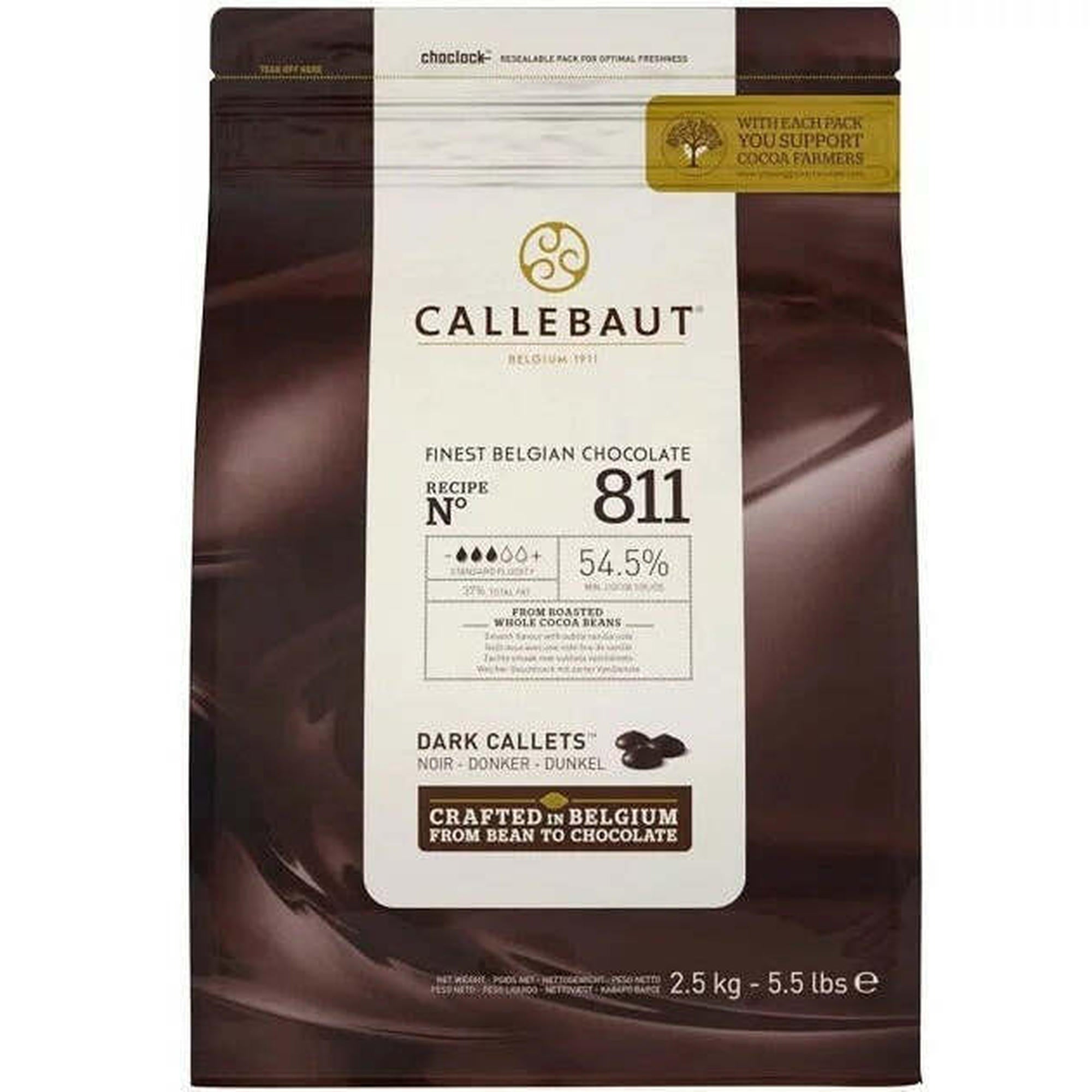 Callebaut Callets Belgian Dark For Bakery And Foodservice Multi Pack 2.5kg 8 x 2.5kg