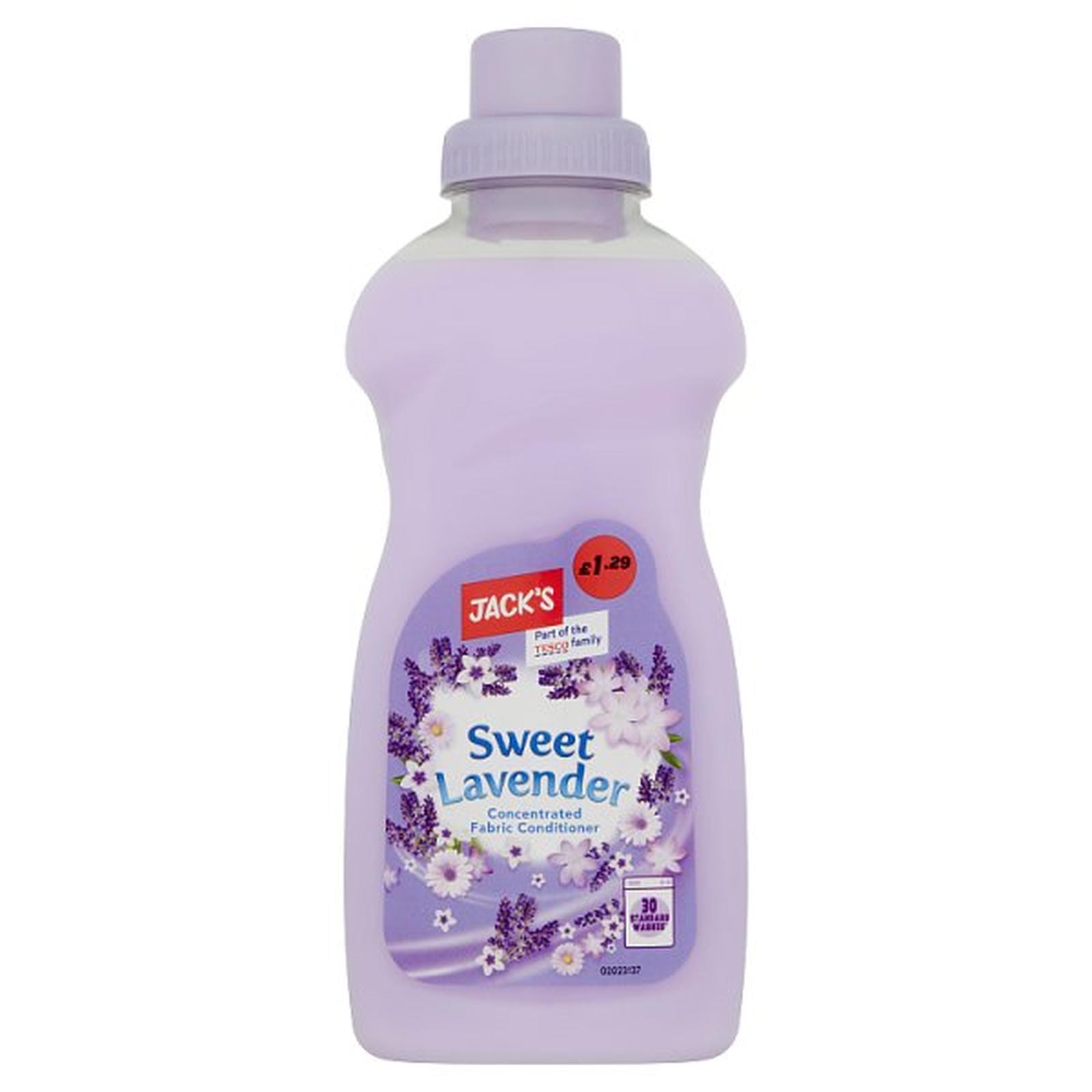 Jack's Sweet Lavender Concentrated Fabric Conditioner 30 Washes 750ml