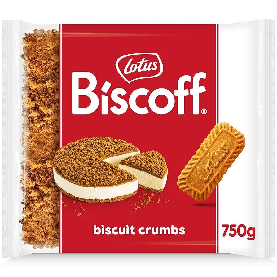 Lotus Biscoff Biscuit Crumbs Speculoos Flavour 750g 8 x 750g Multi Pack Foodservice Ready