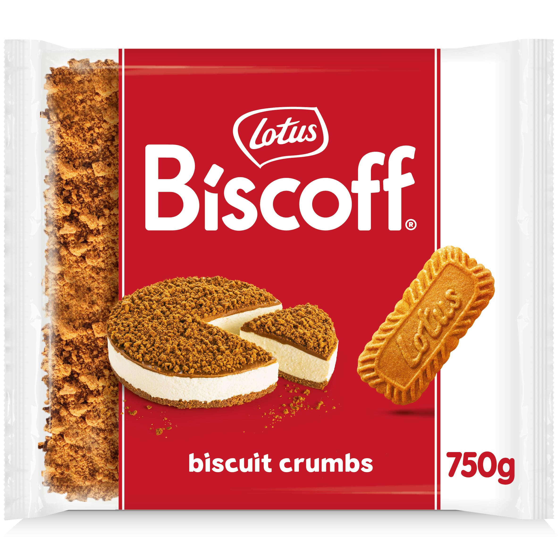 Lotus Biscoff Biscuit Crumbs 750 g Single Pack For Bakery Foodservice In Desserts And Ready Meals