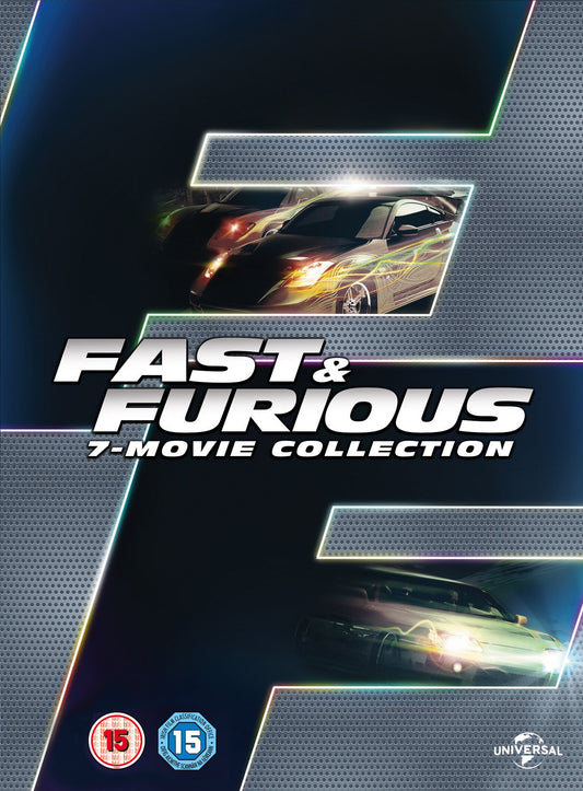 Fast & Furious 1-7 [DVD] [2015]