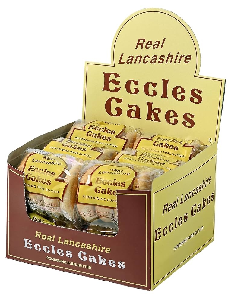 Real Lancashire Eccles Cakes – 12 x 4pk
