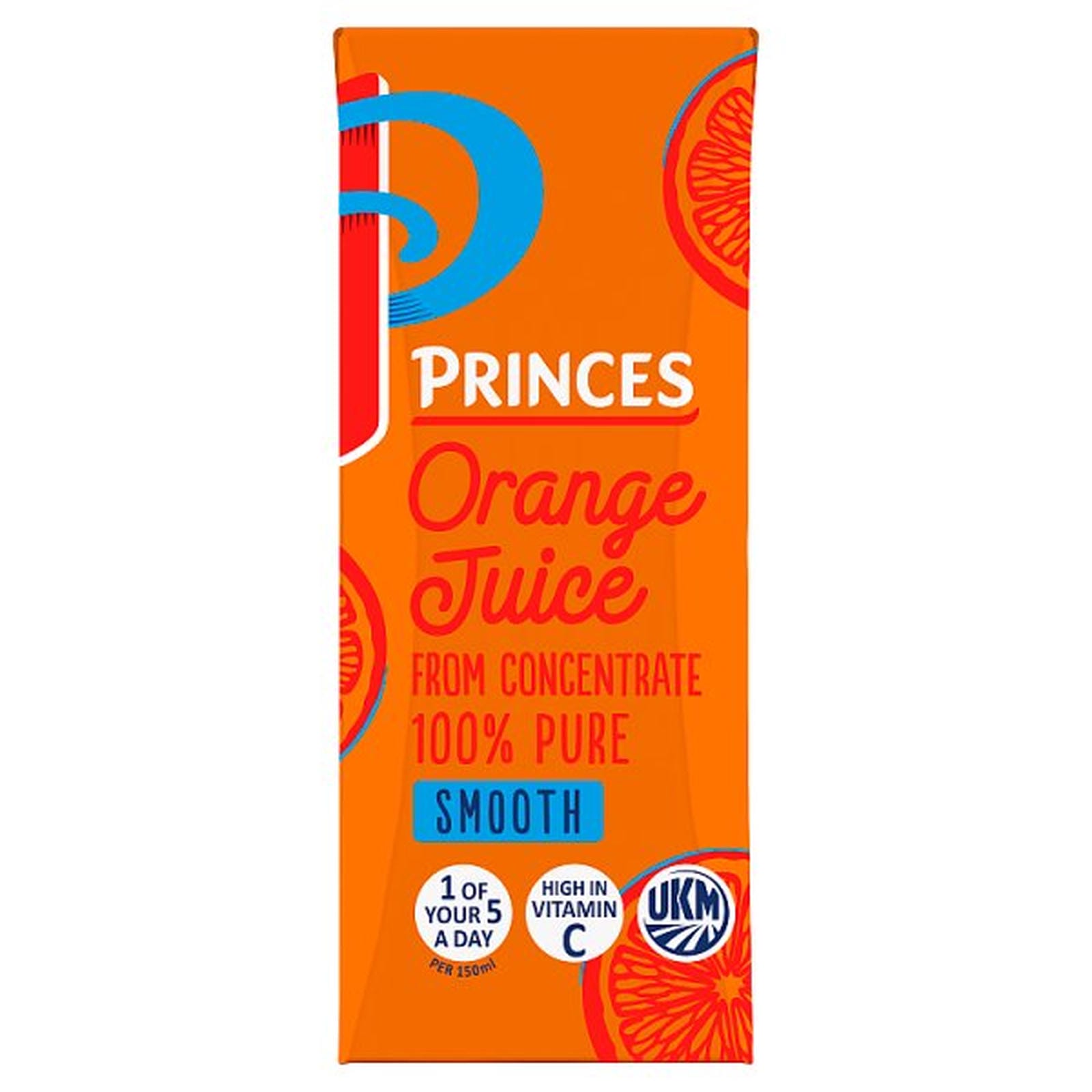 Princes Smooth Orange Juice 200ml