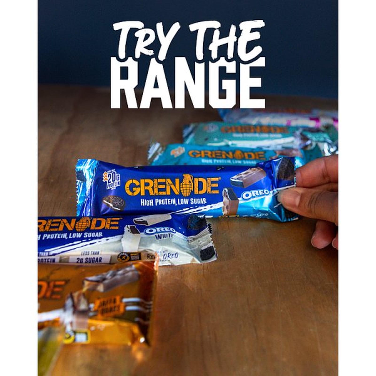 Grenade Protein Bars Oreo Milk 60g