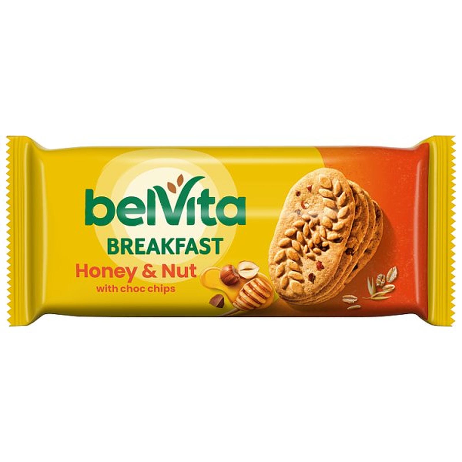 Belvita Honey & Nut with Chocolate Chips Cereal Biscuit Snack Bar 50g