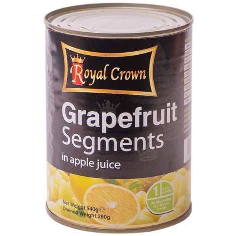 Royal Crown Grapefruit Segments in Syrup 540g – 1 x 540g