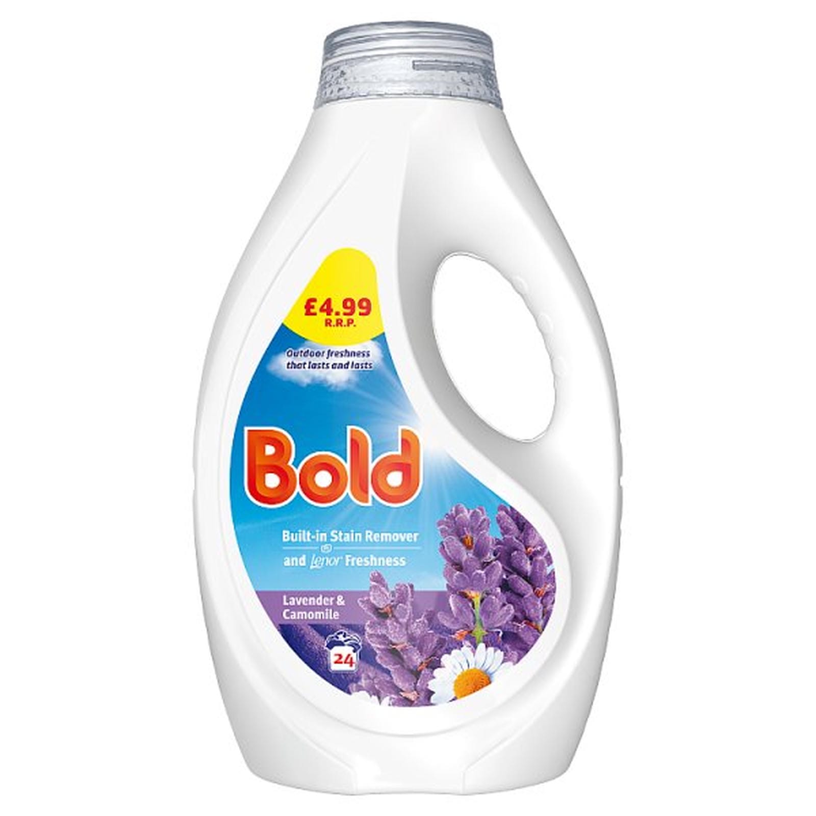 Bold Liquid Laundry Detergent Gel 24 Washes