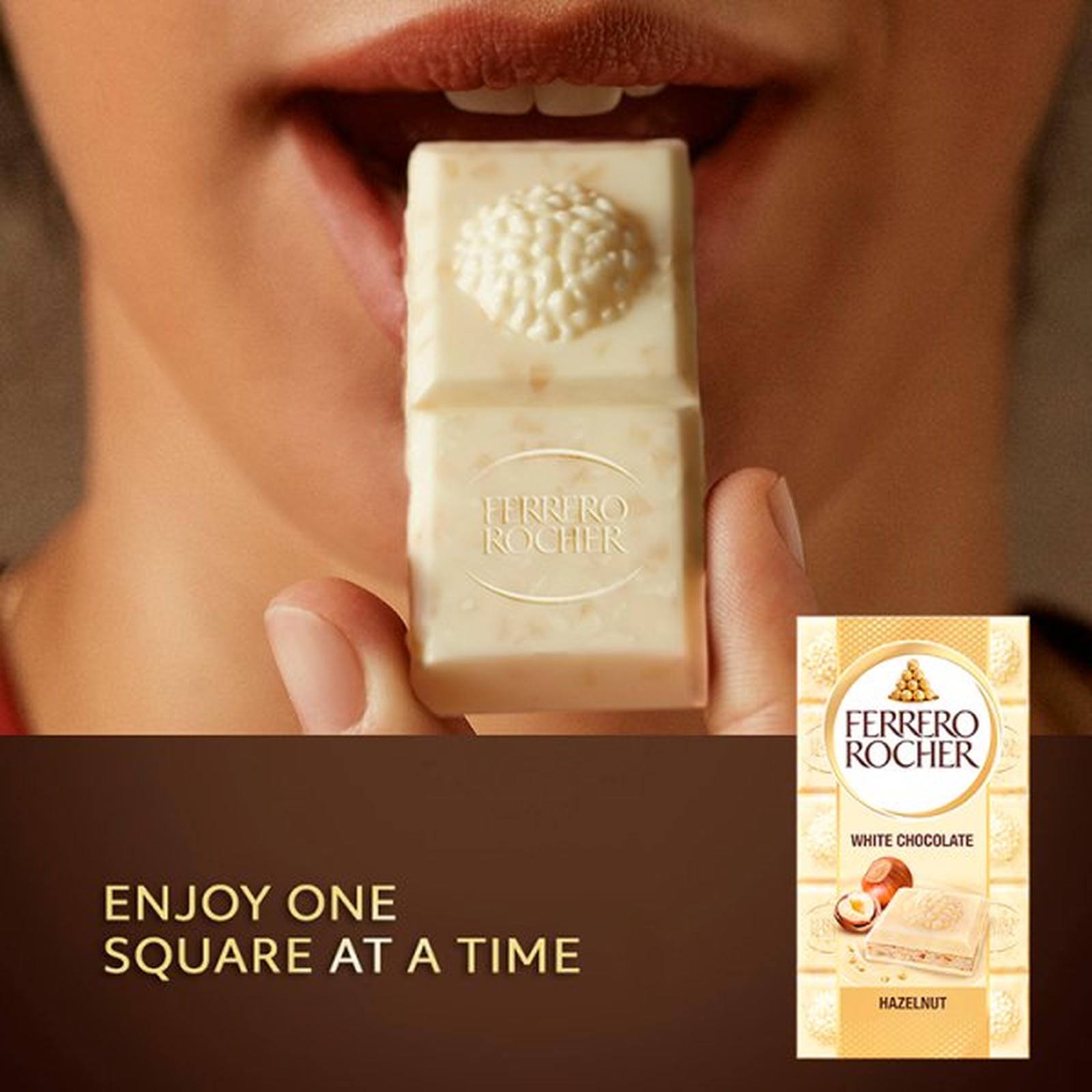 Ferrero Rocher White Chocolate Bar 90g