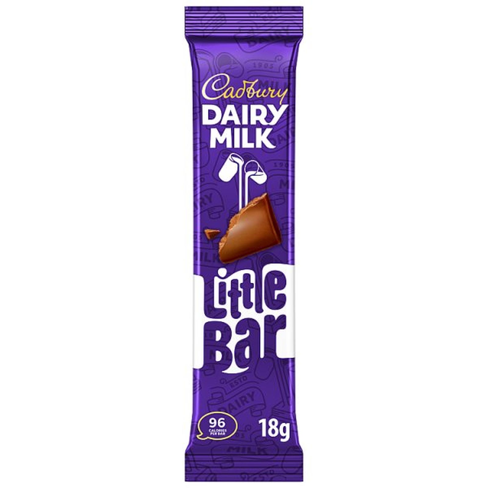 Cadbury Dairy Milk Little Bar Chocolate 18g