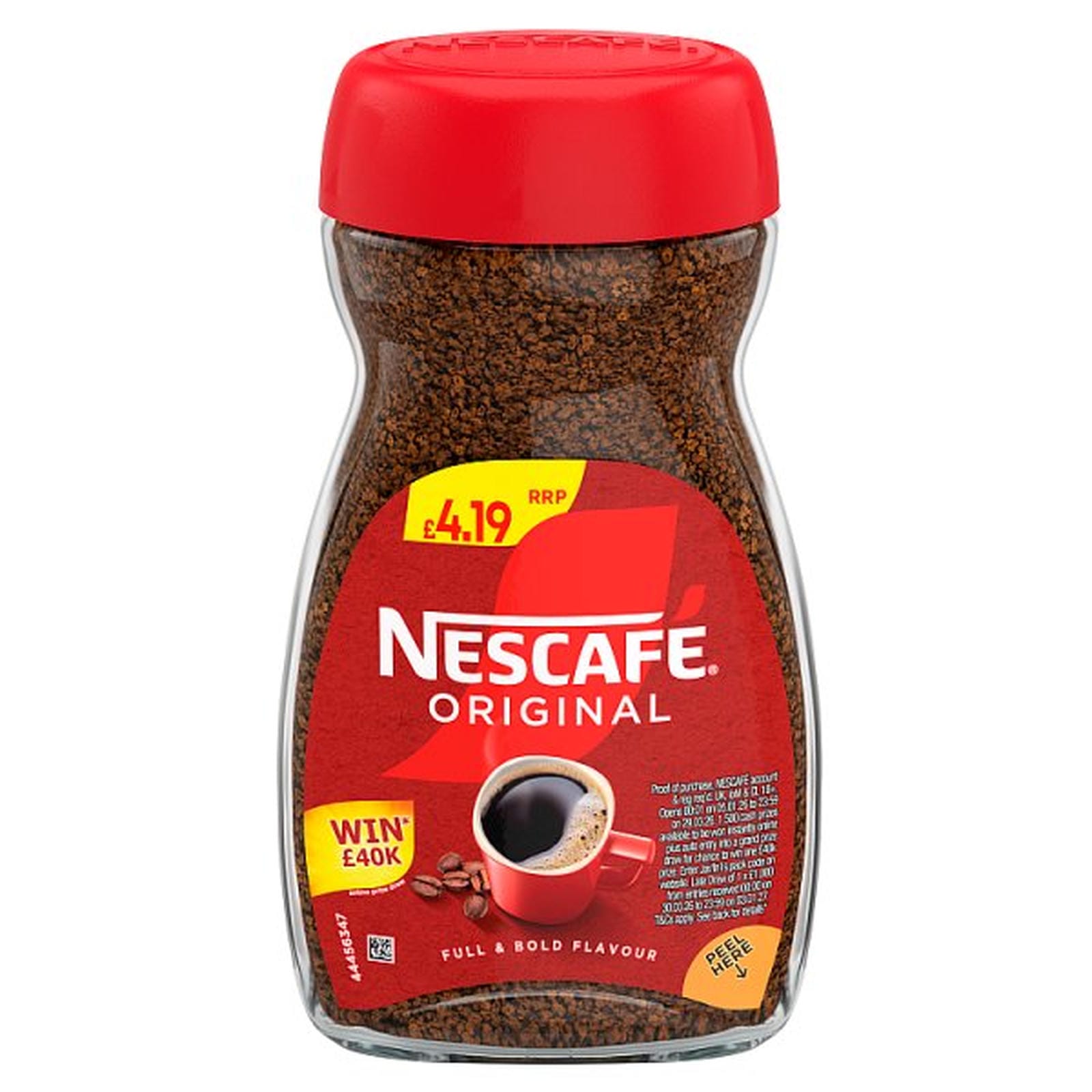 Nescafe Original Instant Coffee 95g £4.19 PMP