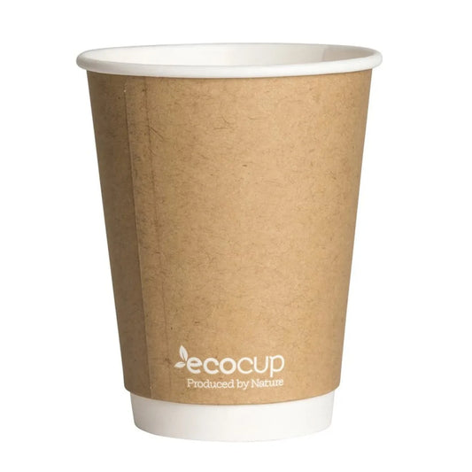 8oz Eco DoubleWall Kraft Cup – 1 x 35s