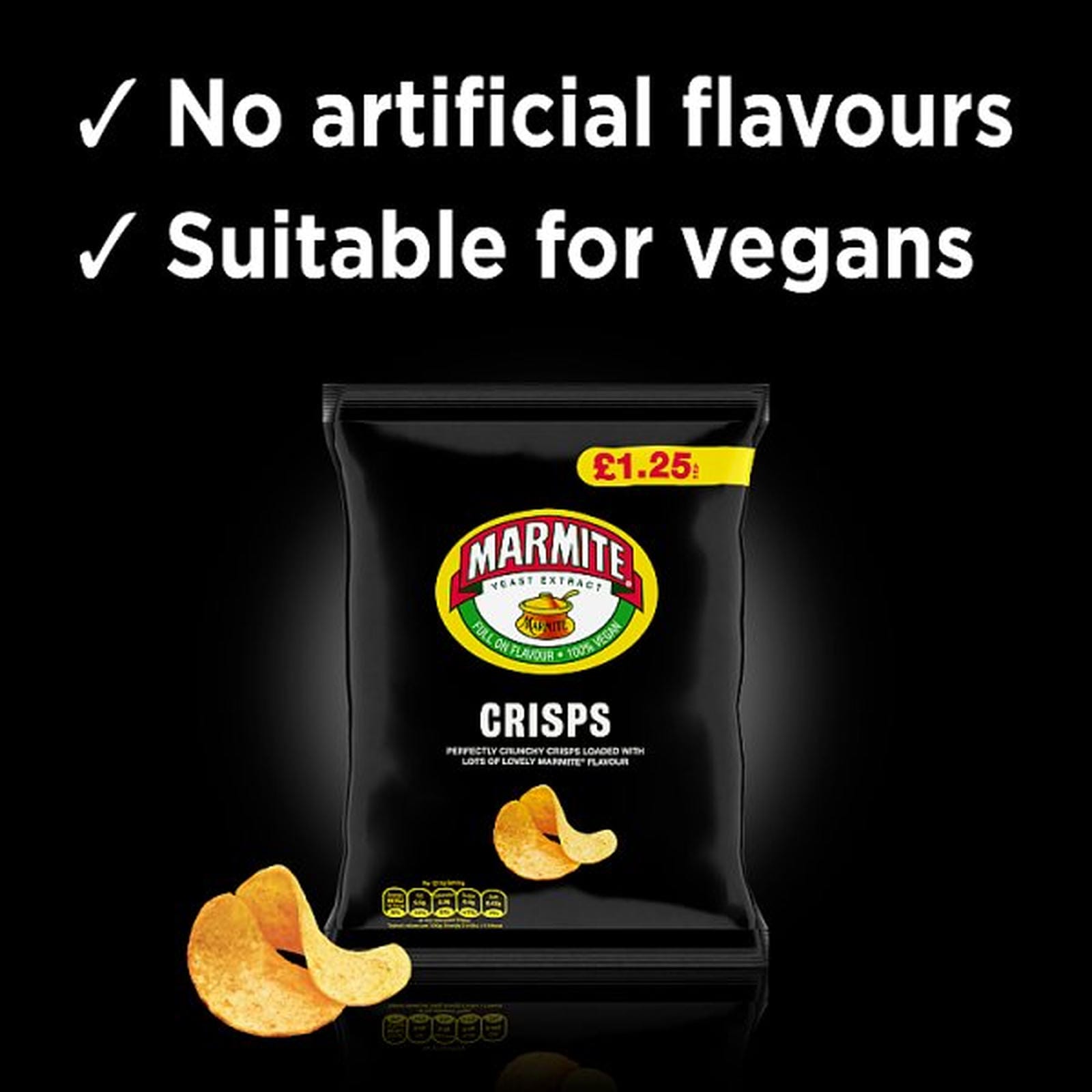 Marmite Yeast Extract Crisps 65g