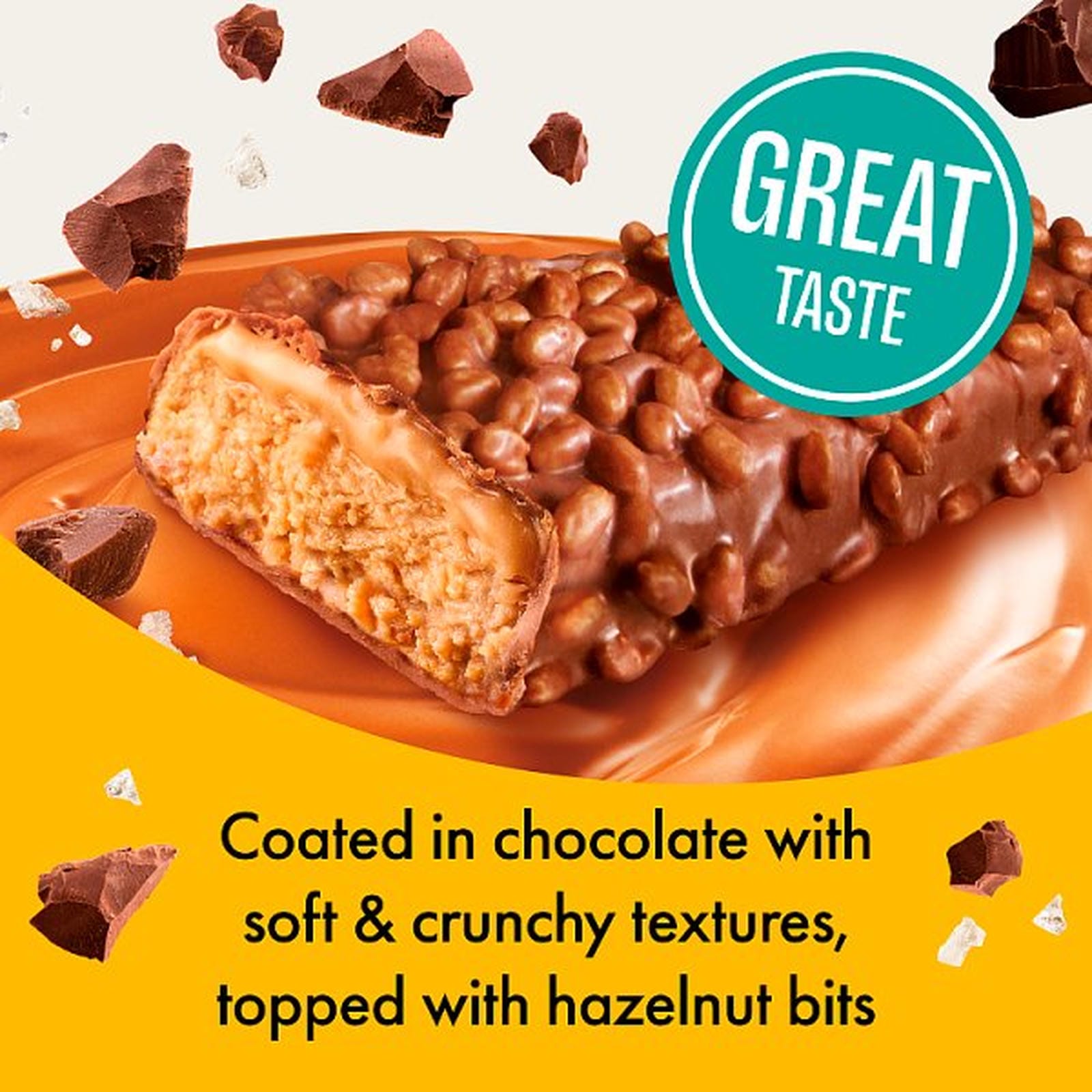 FULFIL Chocolate Salted Caramel Flavour Vitamin & Protein Bar 40g