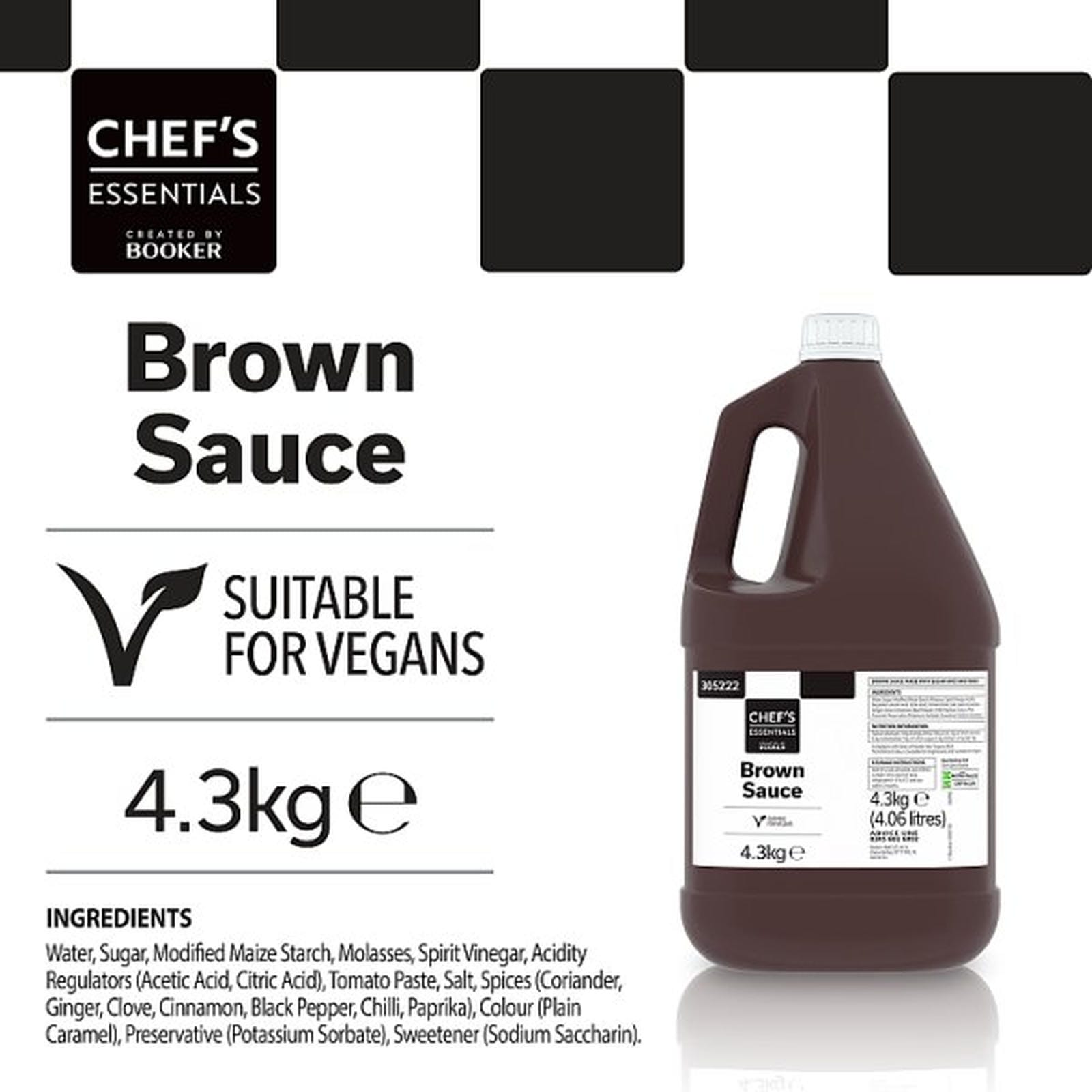 Chef's Essentials Brown Sauce 4.3kg