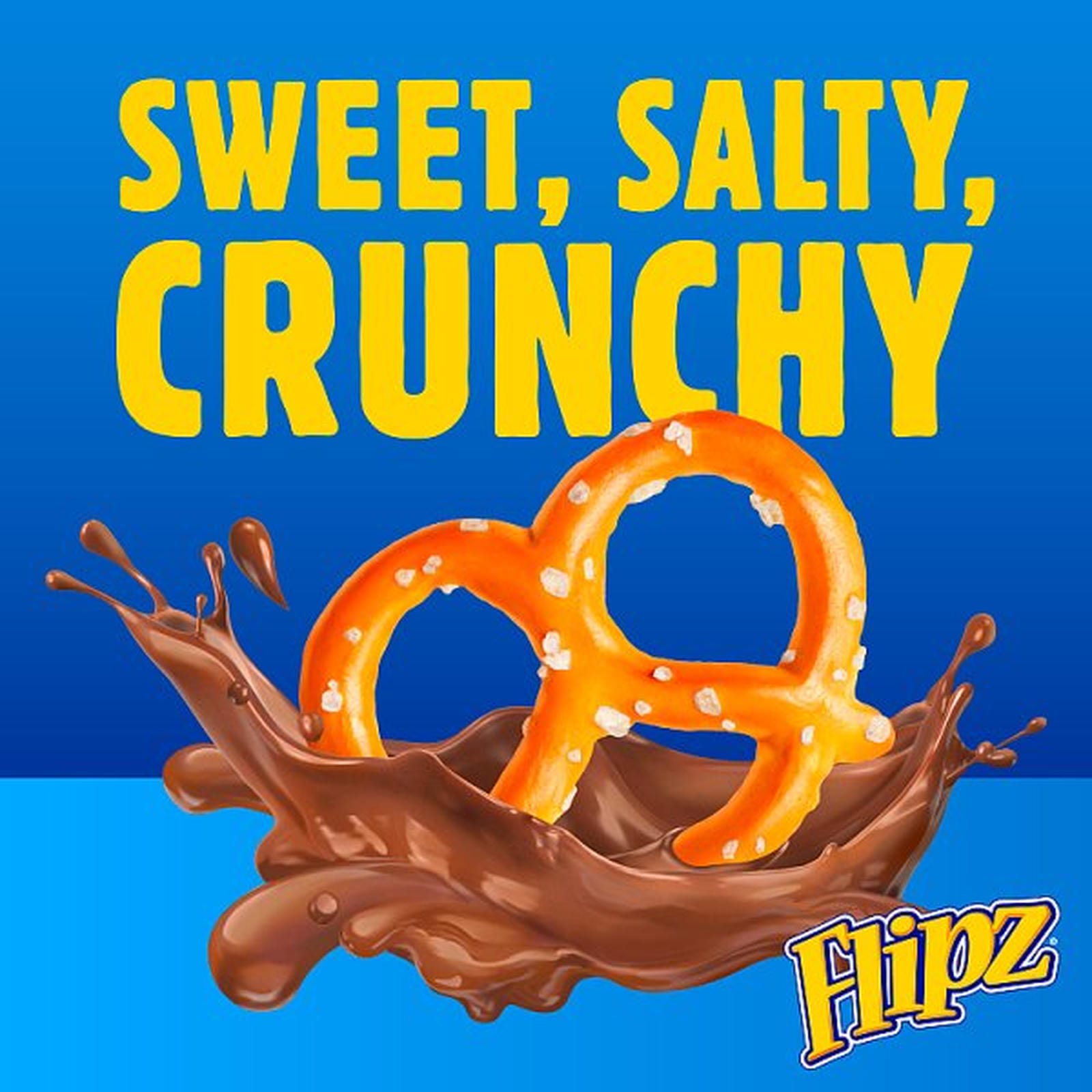 Flipz Peanut Butter Flavour Coated Pretzel Snacks £1.49 PMP 80g