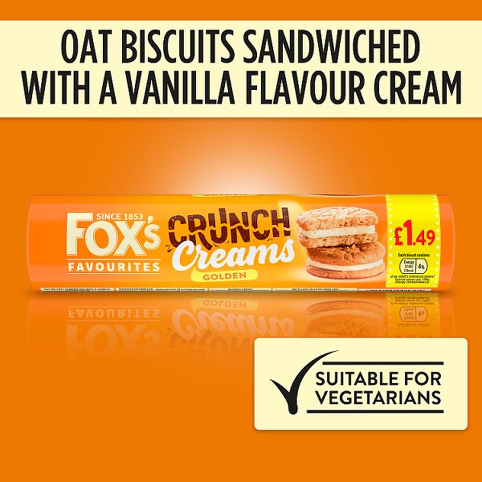 Fox's Golden Crunch Creams 200g