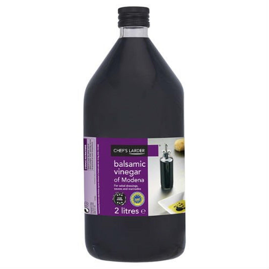 Chef's Larder Balsamic Vinegar of Modena 2 Litres – 6 x 2ltr
