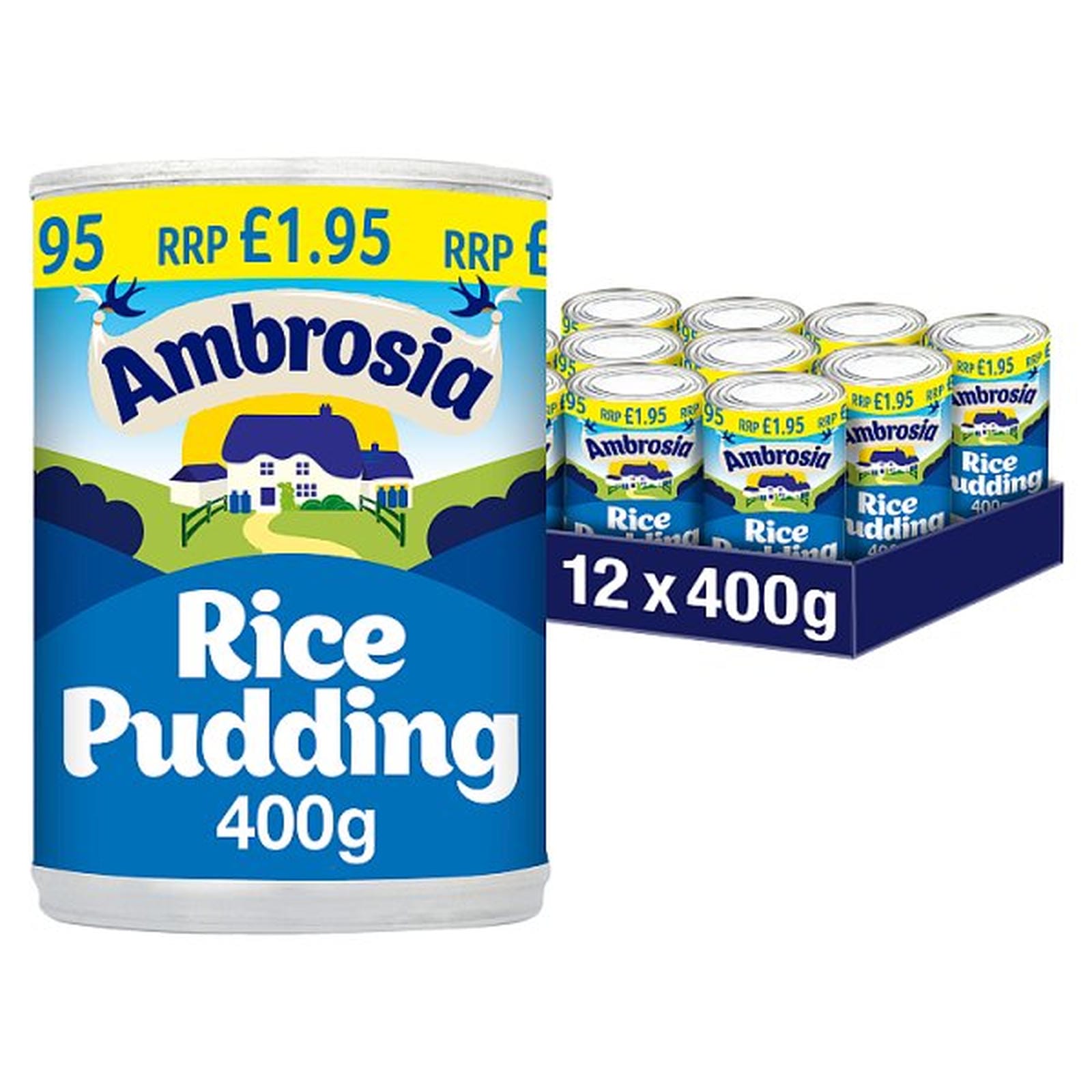 Ambrosia Rice Pudding Dessert Can 400g