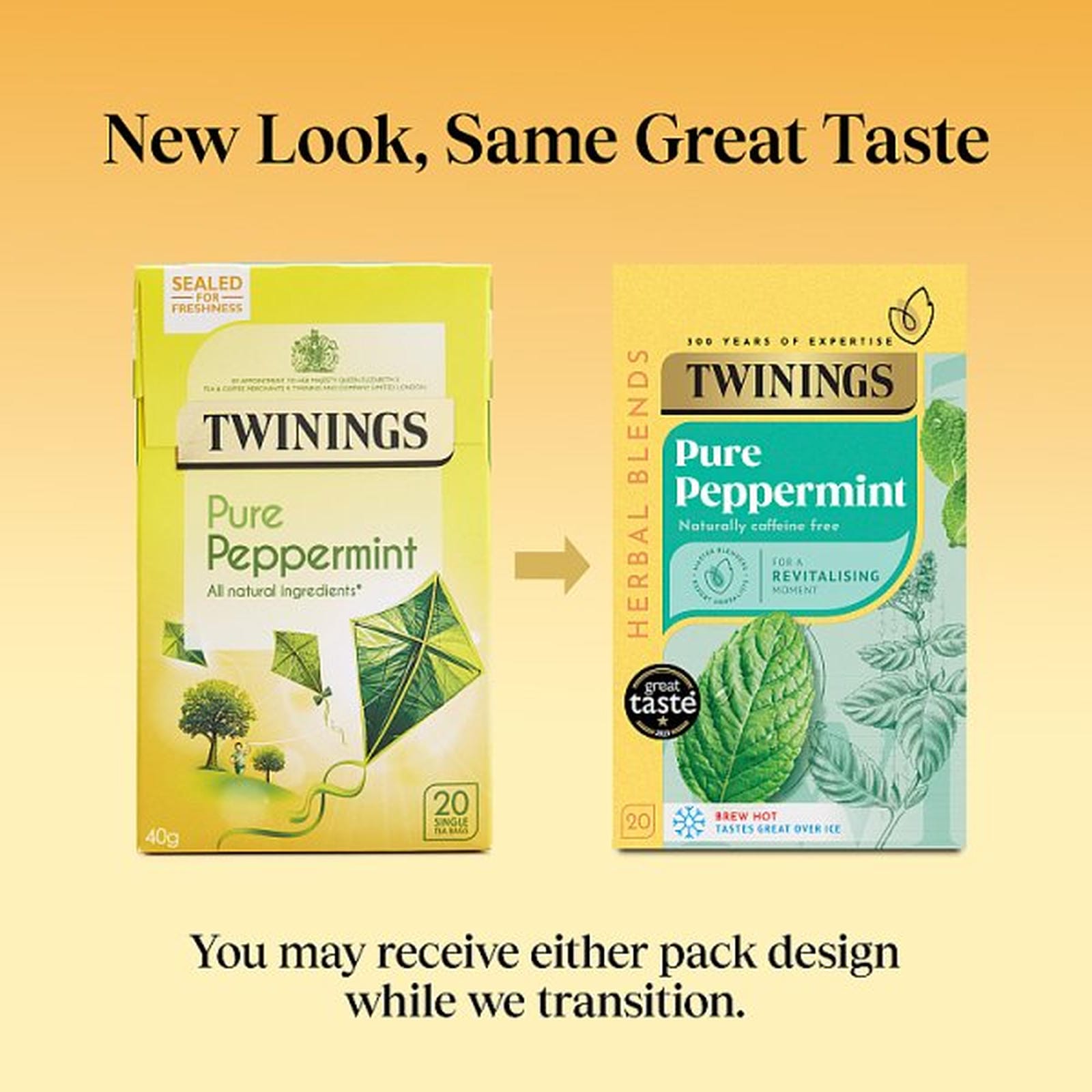 Twinings Pure Peppermint 20 Tea Bags 40g