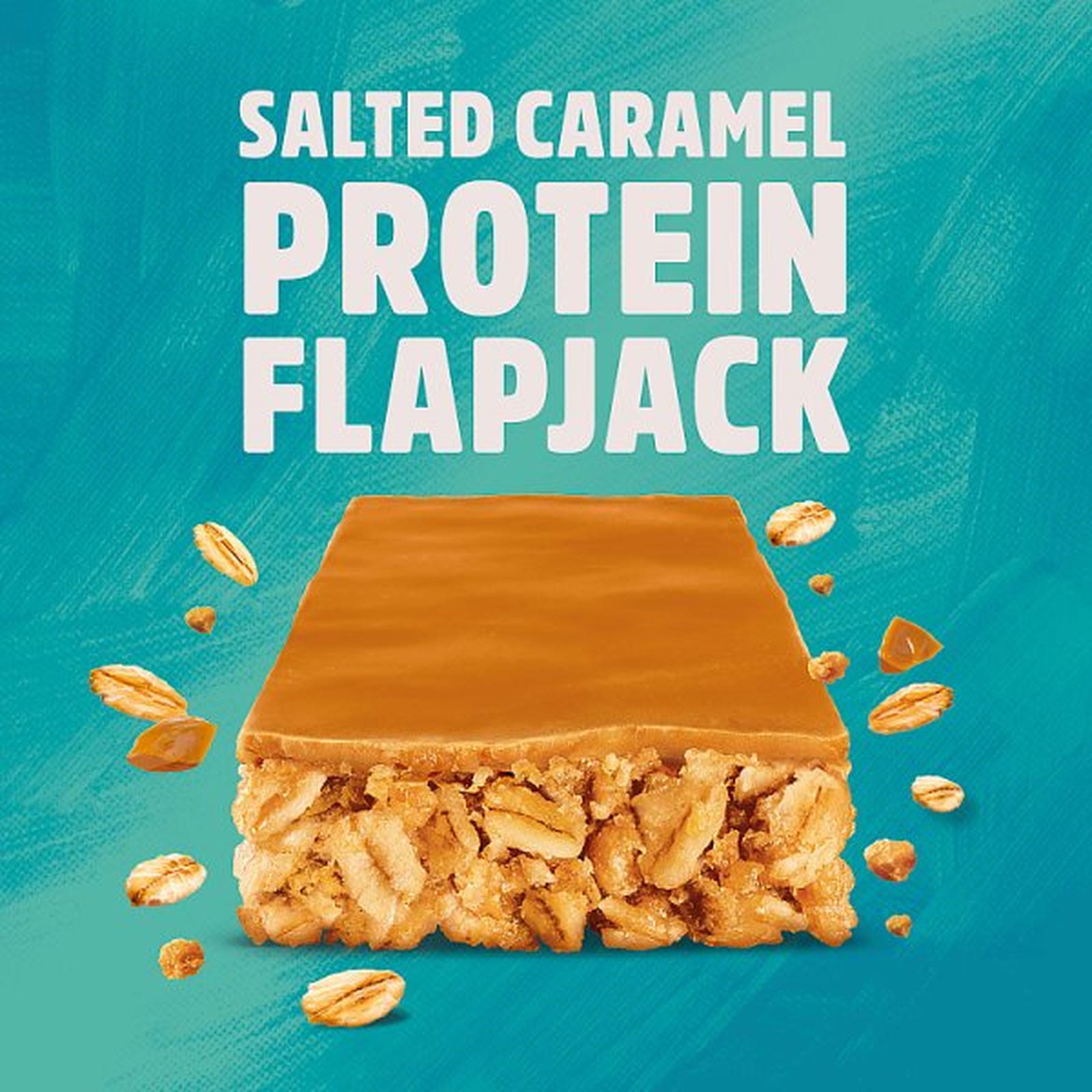 TREK Salted Caramel Protein Flapjack 50g