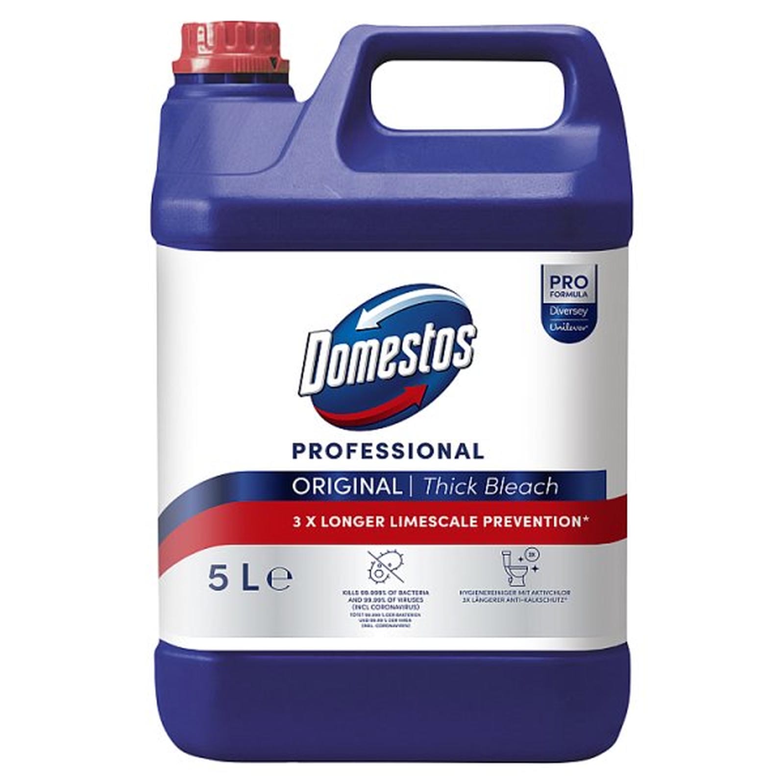 Domestos Professional Original Thick Bleach 2 x 5L