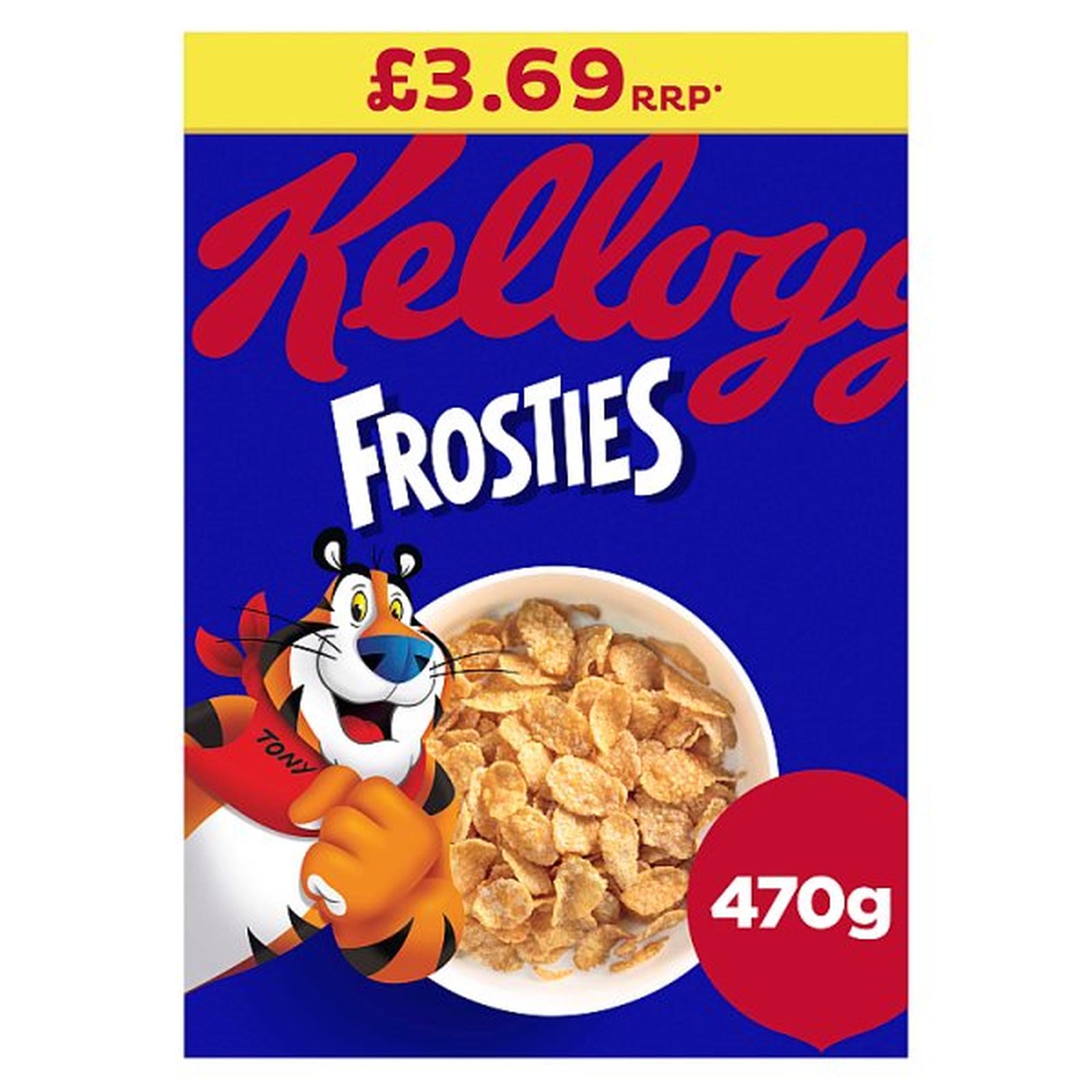 Kellogg's Frosties Breakfast Cereal 8x470g PMP £3.69