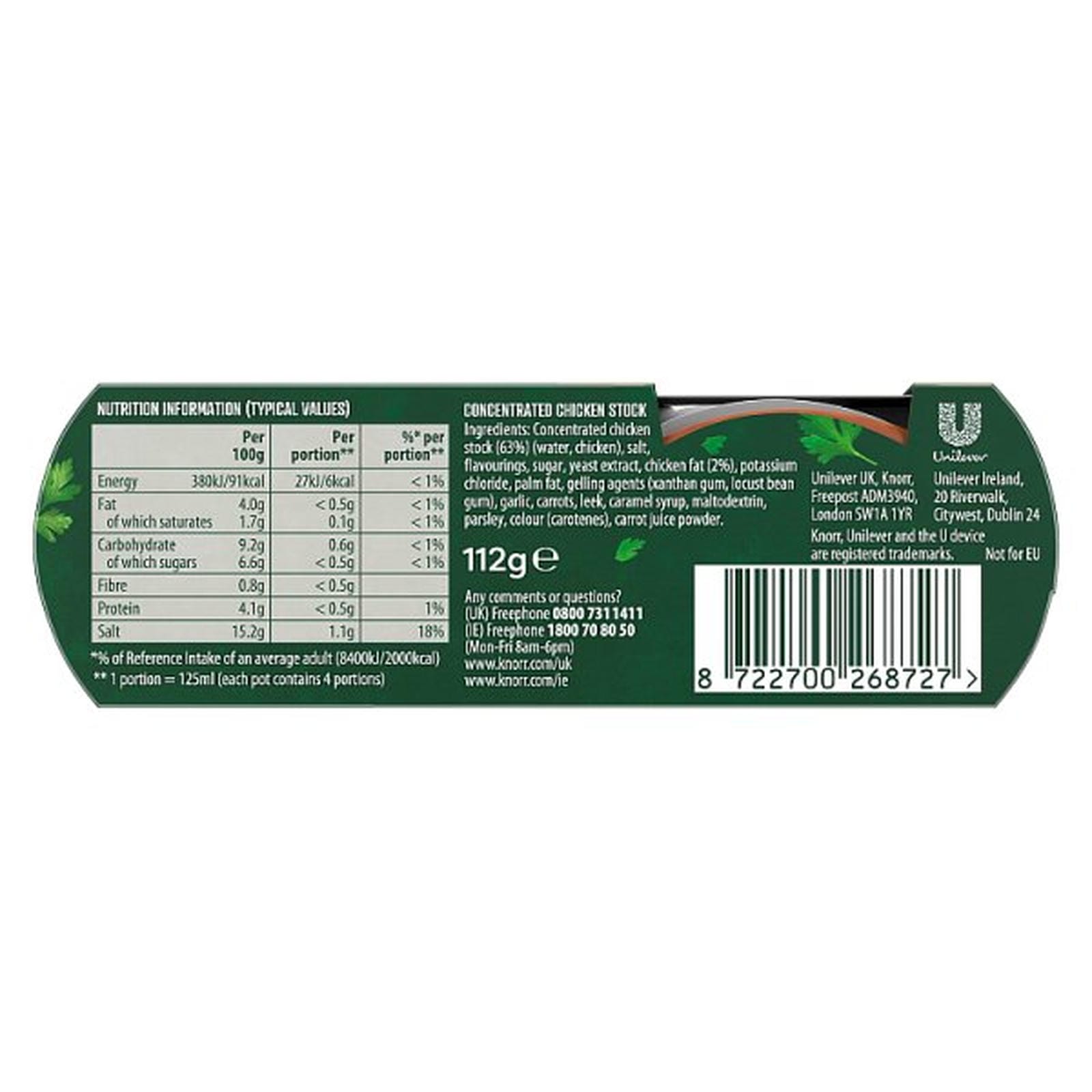 Knorr Stock Pots Chicken 4x 28 g
