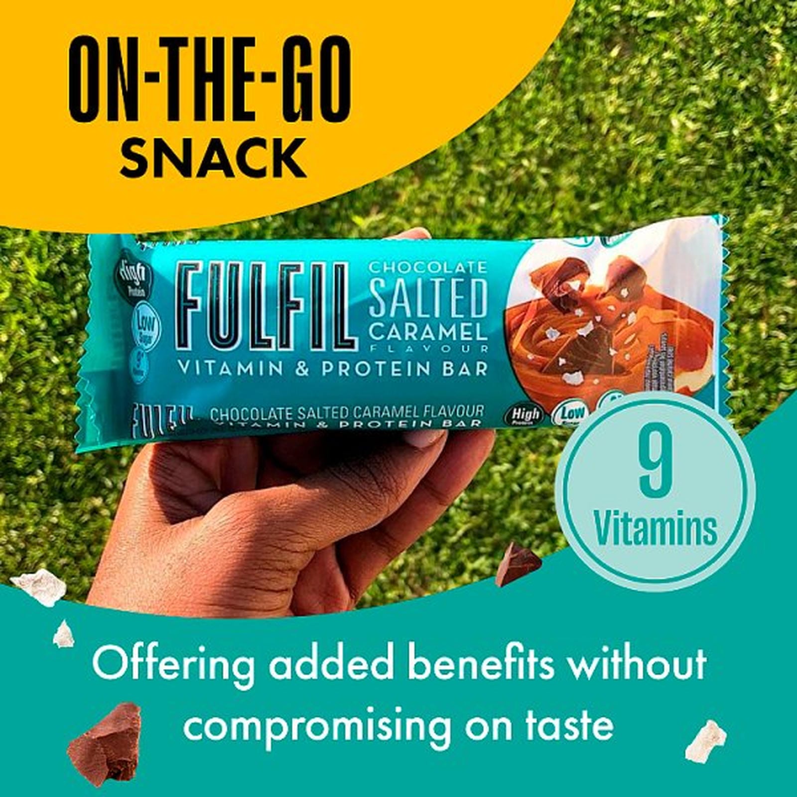 Fulfil Chocolate Peanut Butter Flavour Vitamin & Protein Bar 40g