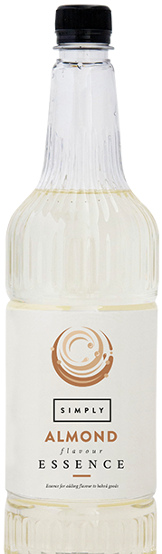 Simply Flavour Essence Almond 1 Litre 6 x 1 Litre Suitable For Retail Kitchen And Foodservice Use