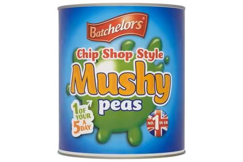 Batchelors Chip Shop Style Mushy Peas 3kg – 1 x 3kg