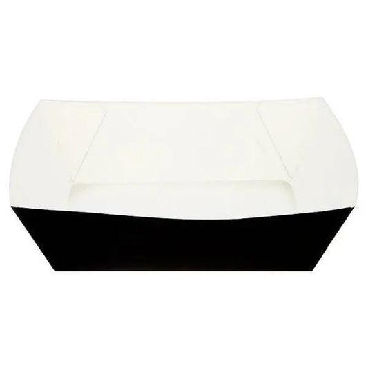BioPak Black Burger Tray – 12 x 100s