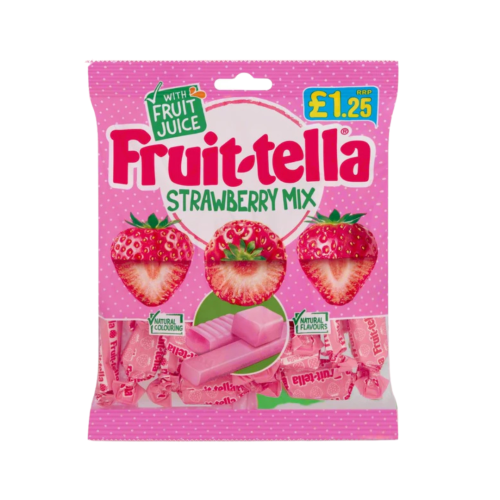 Fruit-tella Simply Strawberry 135g – 12 x 135g