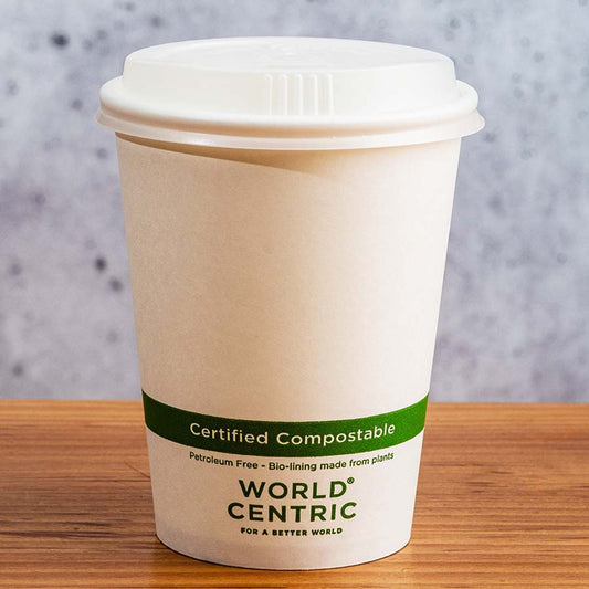30 Compostable Coffee Cup 12oz – 1 x 30s