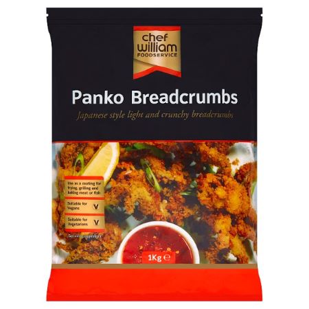 Chef William Foodservice Panko Breadcrumbs 1kg – 10 x 1kg