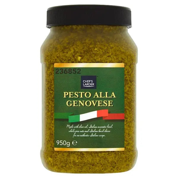 Chef's Larder Pesto Alla Genovese 950g Italian Genovese Pesto Sauce For Pasta Dishes