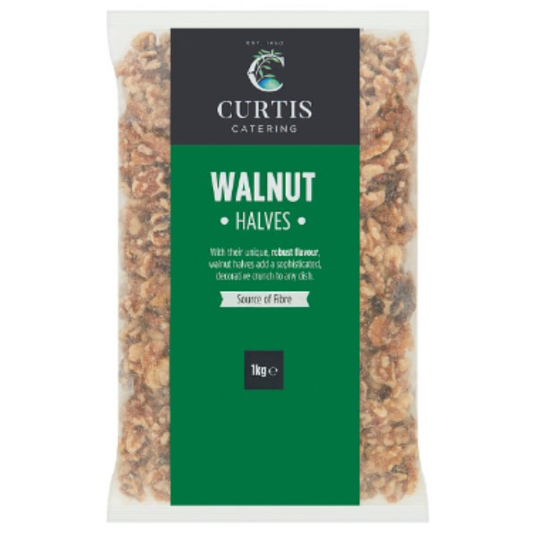 Curtis Catering Walnut Halves 1kg – 6 x 1kg