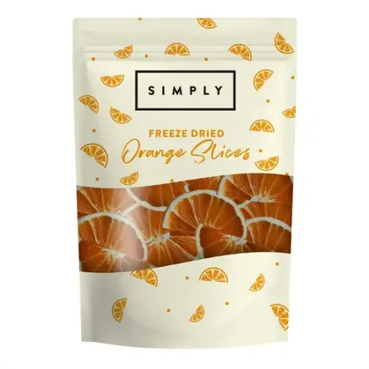 Simply Freeze Dried Orange Slices 100g – 1 x 100g