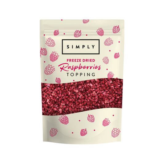 Simply Freeze Dried Raspberries Toppings 150g – 1 x 150g
