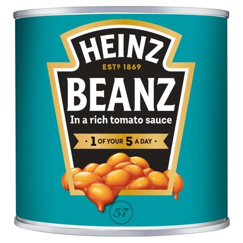 Heinz Baked Beans Bulk Pack 2.62kg Case Of 6 For Catering And Foodservice Ideal For Cafes