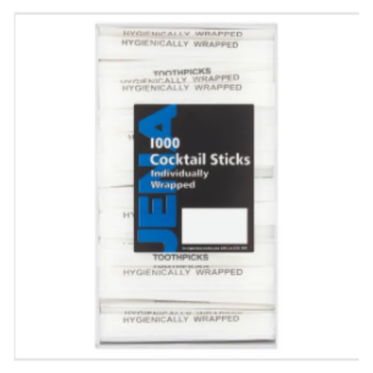 JENA 1000 Cocktail Sticks – 20 x 1000pk