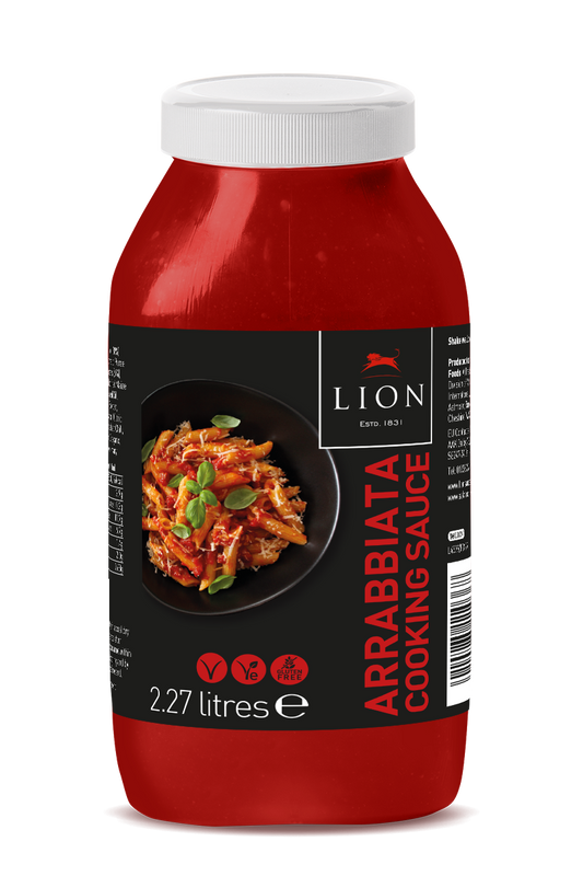 Lion Arrabbiata Cooking Sauce 2.27 Litres – 2 x 2.27ltr