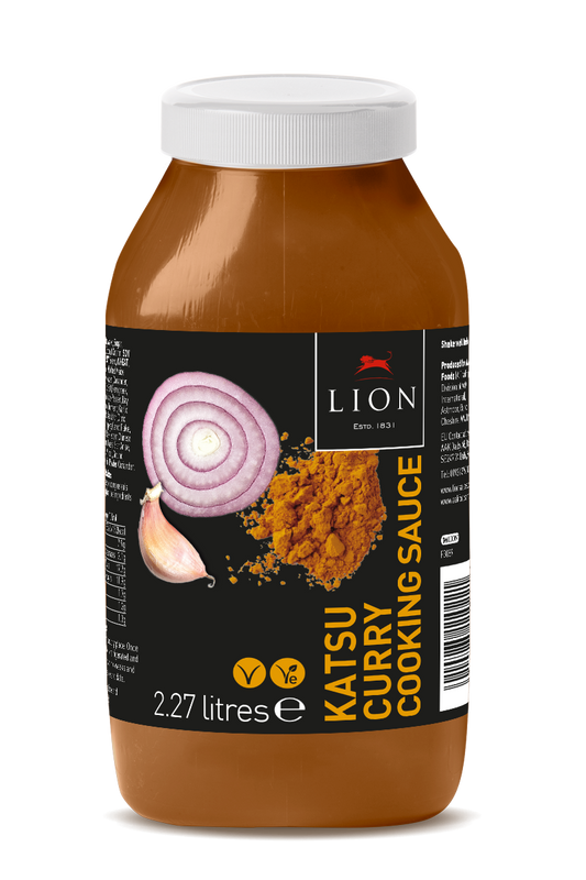 Lion Katsu Curry Cooking Sauce 2.27 Litres – 2 x 2.27ltr