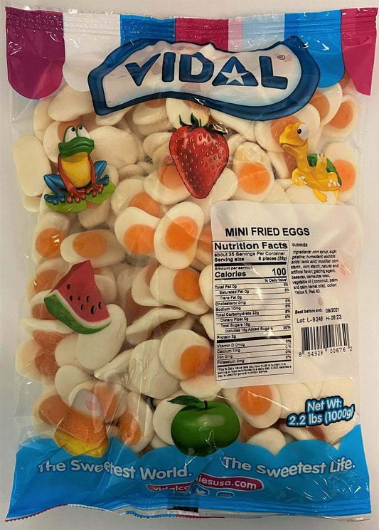 Vidal Fried Eggs Candies 1kg – 6 x 1kg