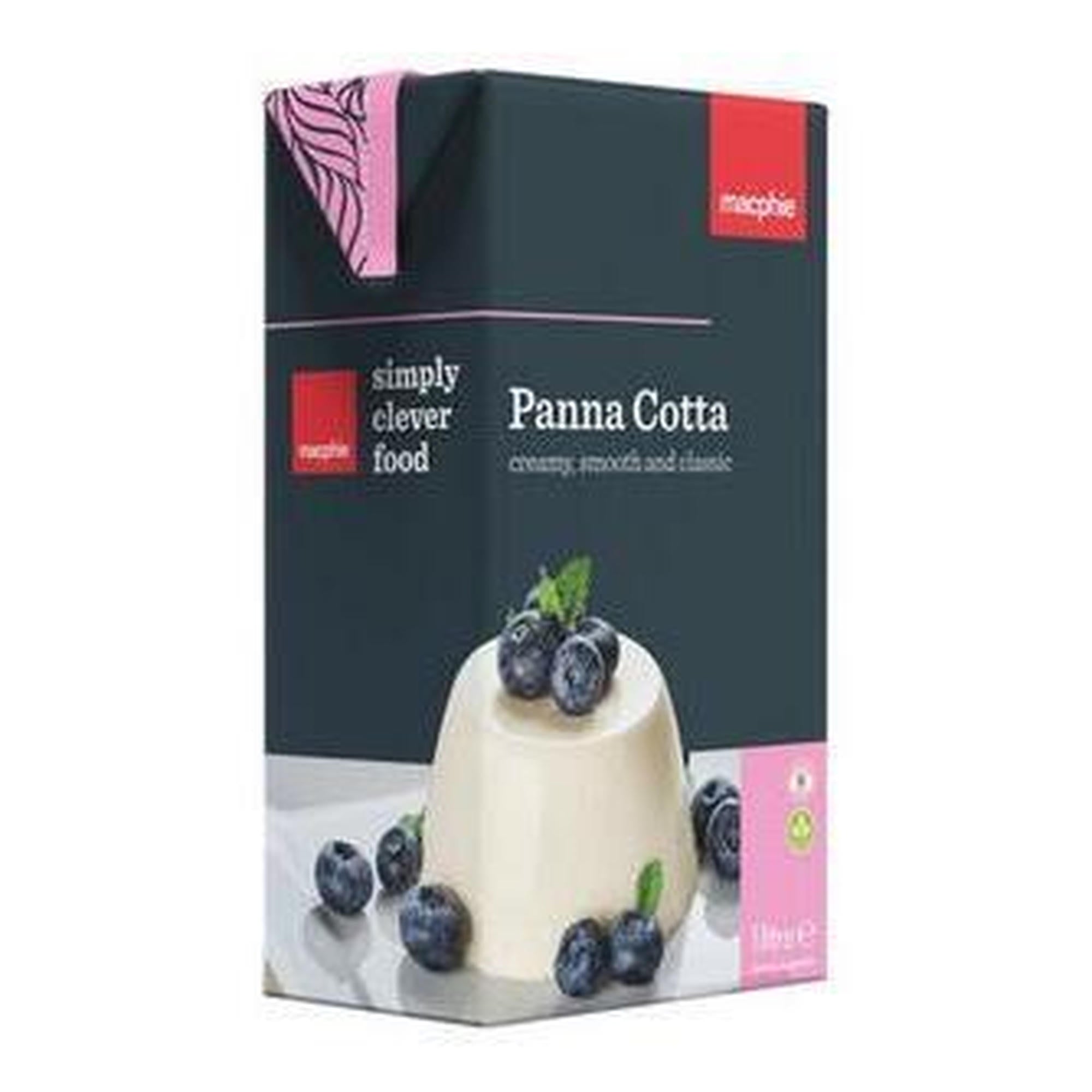 Macphie Panna Cotta For Retail And Foodservice Applications 1 Litre 1 x 1 Litre Pack